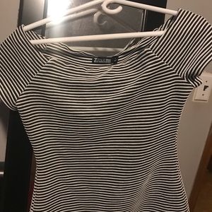 New York & Company Striped Shirt